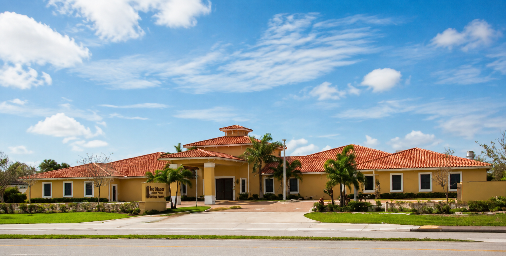 Exterior of The Manor of Fort Pierce